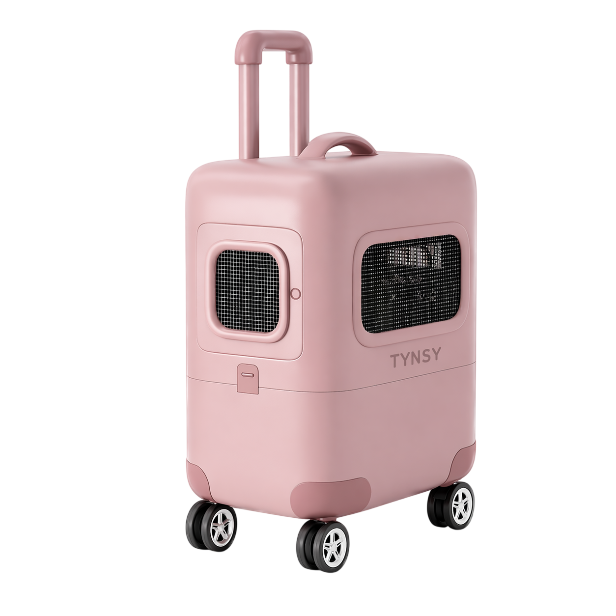 PortaPaw™ — Modular Rolling Pet Carrier with Integrated Litter System