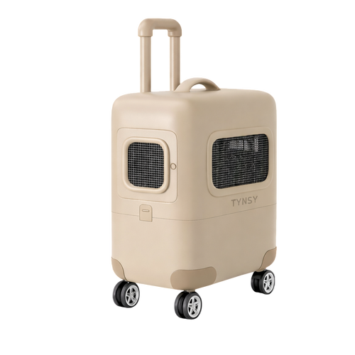 PortaPaw™ — Modular Rolling Pet Carrier with Integrated Litter System